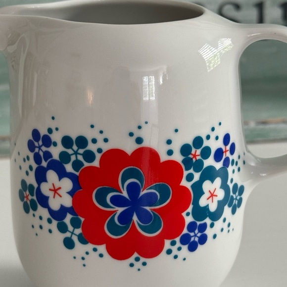 MCM Vintage Hungarian Creamer Pitcher Flower Vase - Picture 4 of 9